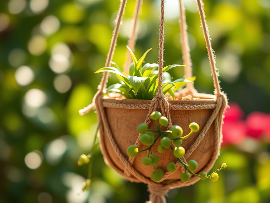 How to prepare a DIY plant hanger