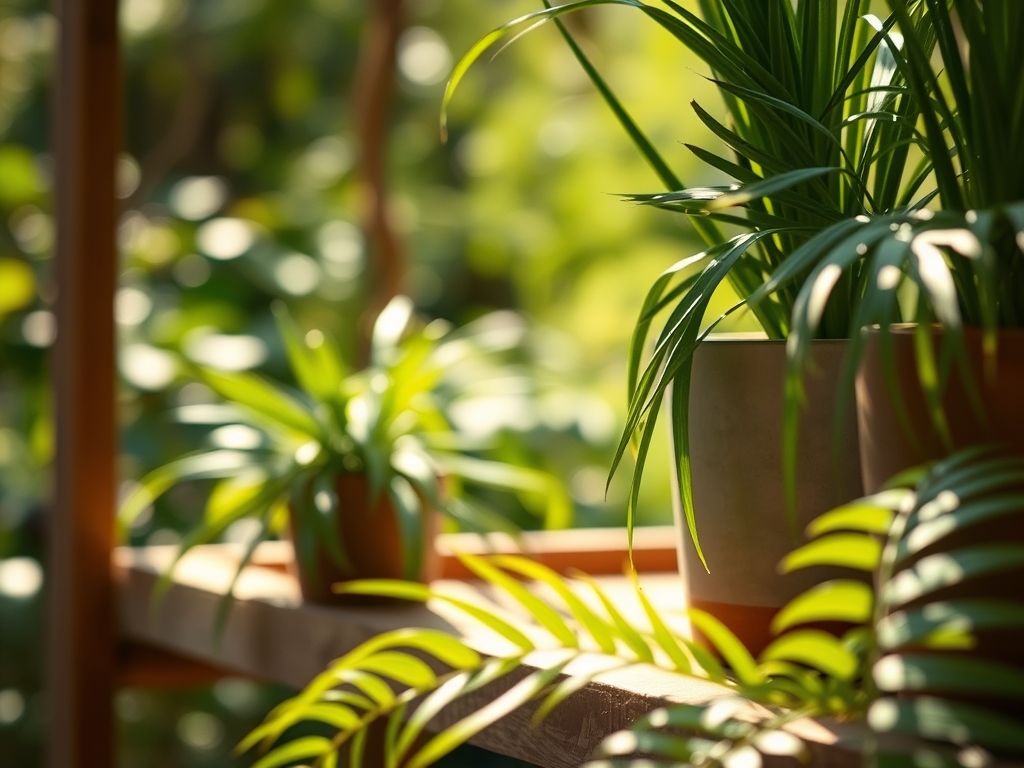 How to prepare a plant shelf for palms