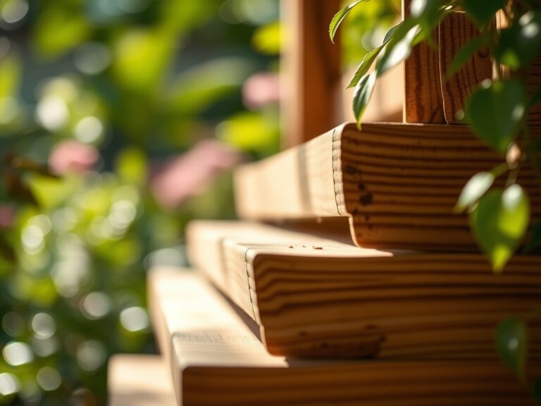 Steps for installing a garden screen