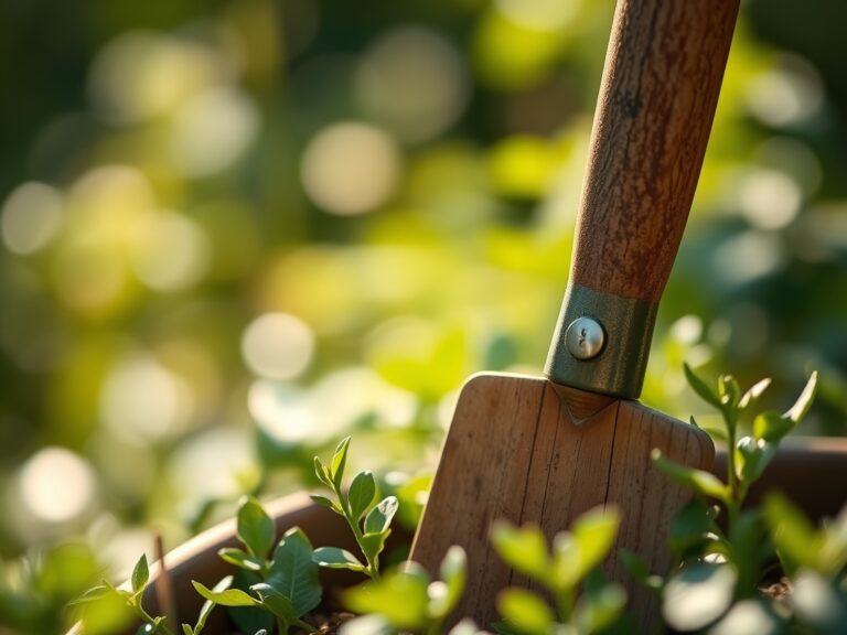 Steps for labeling garden tools for easy identification