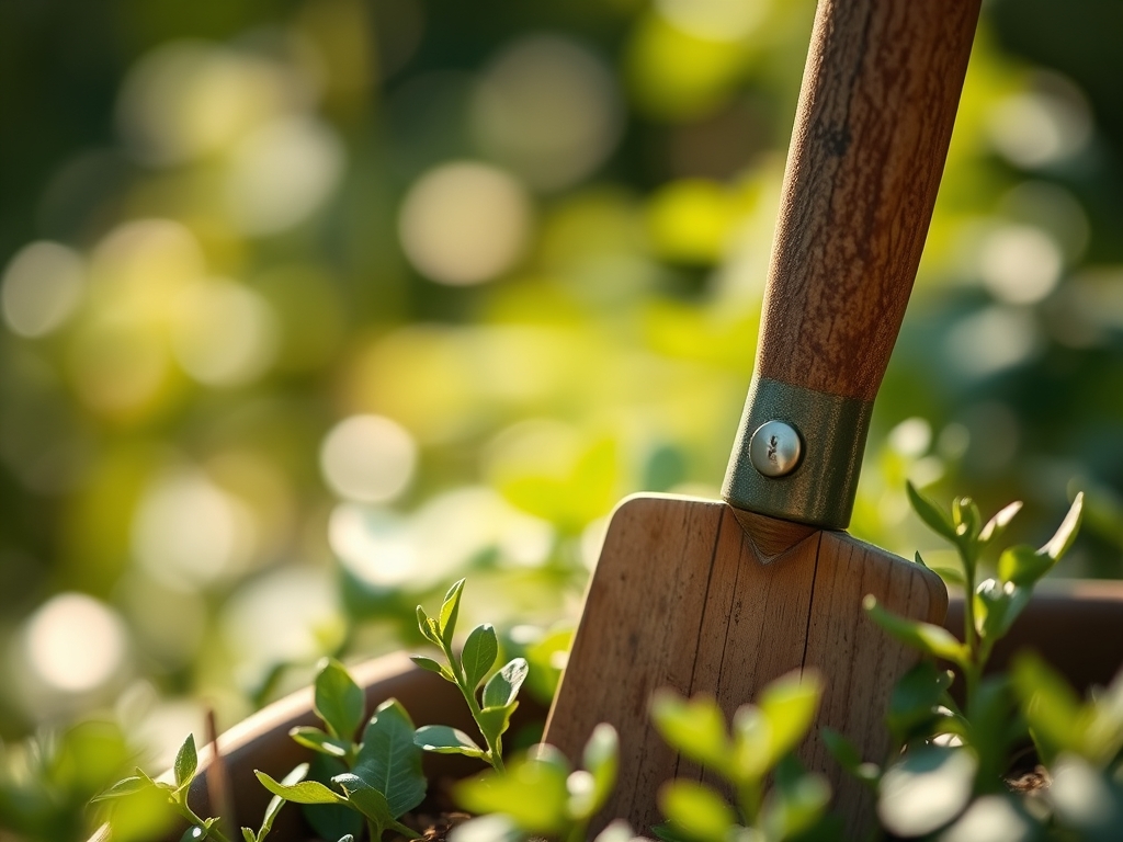 Steps for labeling garden tools for easy identification