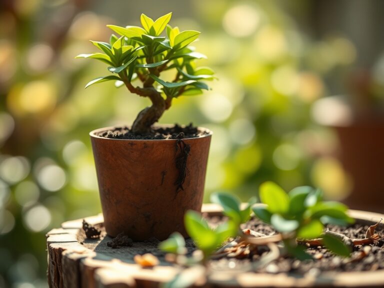 Steps for repotting a dragon tree